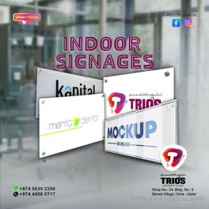indoor-signages-in-qatar in qatar