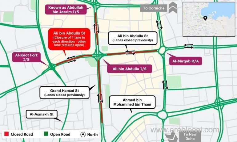 ashghal-announced-sixmonth-partial-closure-on-ali-bin-abdulla-street_qatar