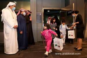 warm-welcome-of-the-first-flight-of-saudi-airlines-at-doha-qatar