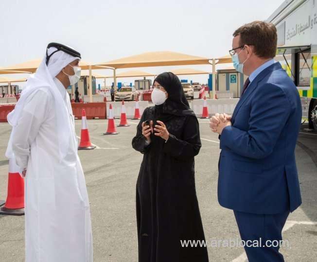covid19-drivethrough-vaccination-center-opened-today-in-lusail_qatar