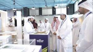 the-minister-of-environment-tours-the-qatar-pavilion-at-cop28qatar