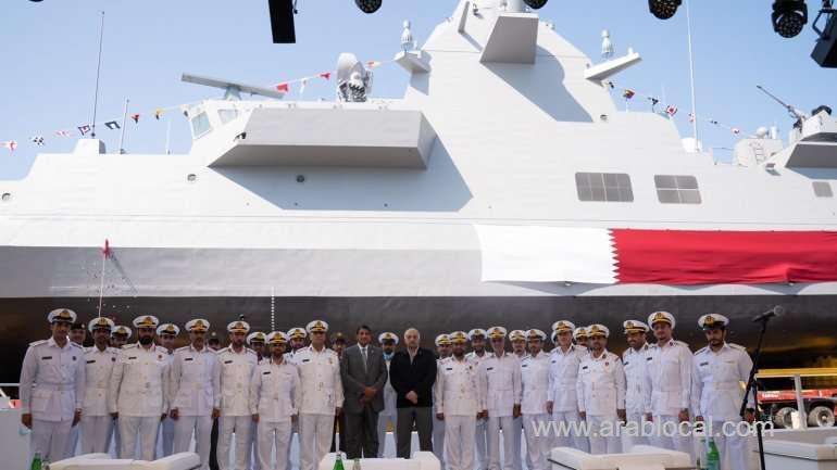 qatar-deputy-prime-minister-and-minister-of-state-for-defense-affairs-participates-in-inauguration-ceremony-of-al-zubara-corvette-msheireb-vessel-in-italy_qatar