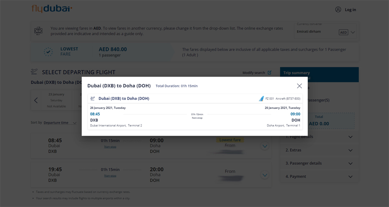 flights From Dubai To Qatar