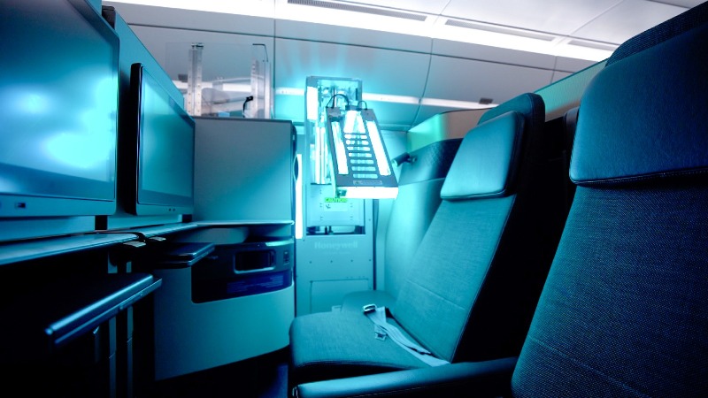Qatar Airways becomes first global carrier to operate Honeywell’s Ultraviolet Cabin Cleaning Technology