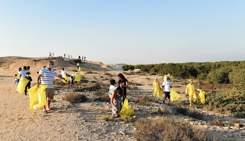 clean up competition at purple island